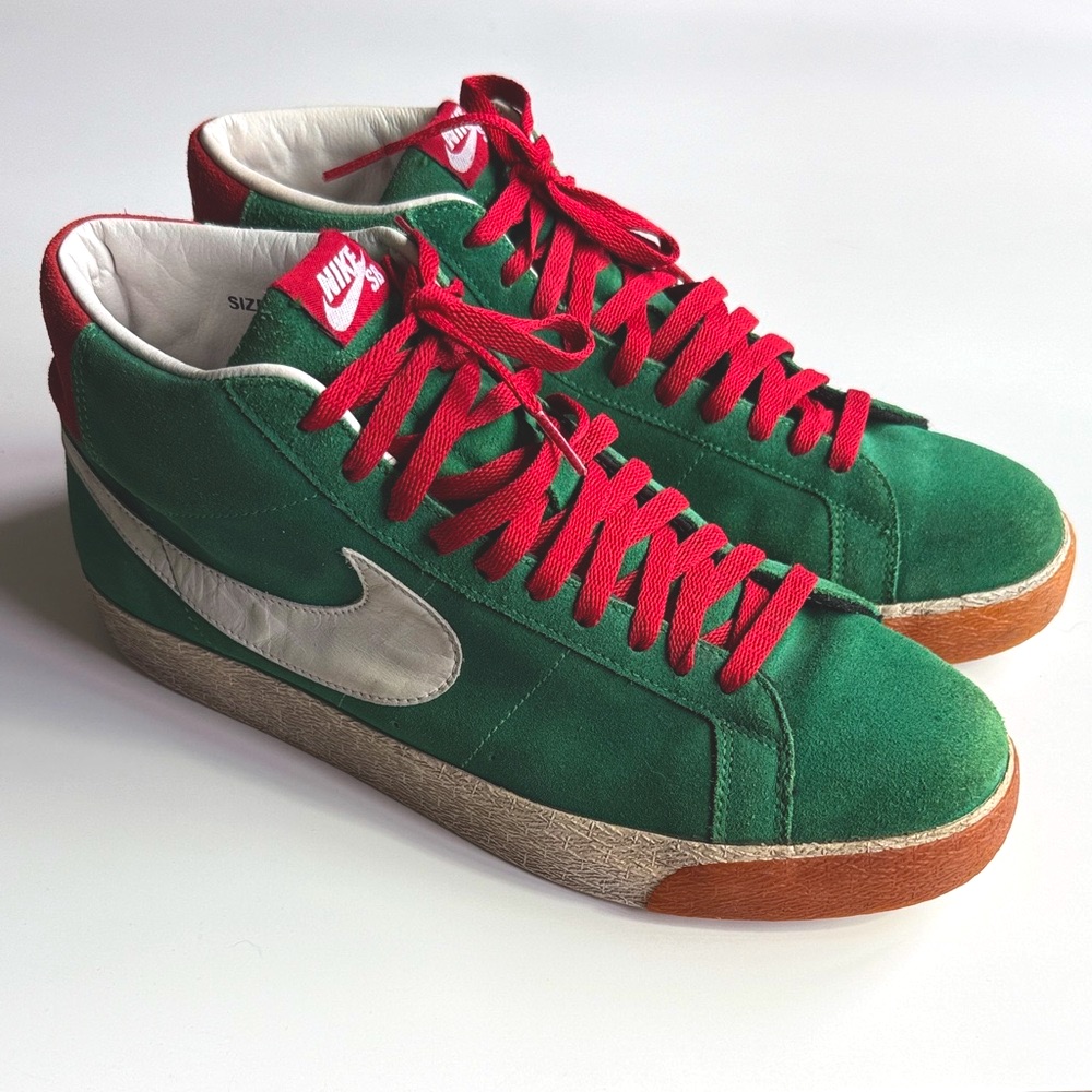 Nike Blazer Sb "Pine Green" Lebanon High Top Sneakers 11.5